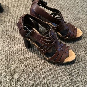 Ralph Lauren Safia Platform Dress Sandals